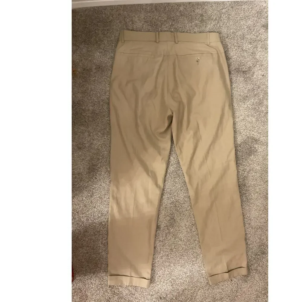 NWT Vince Men's Tapered Lightweight Cuffed Trouser in Ashwood, sz 31